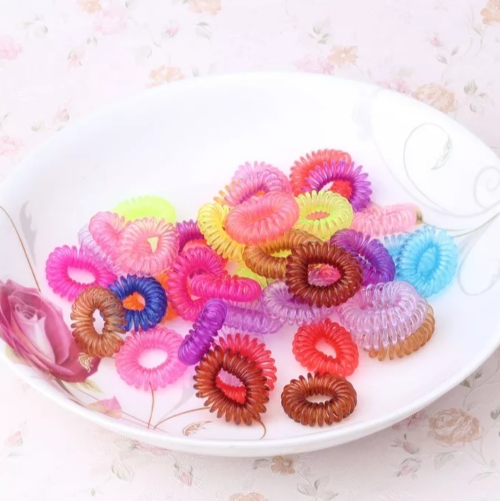 "Hotline" mini hair ties